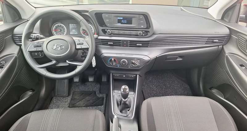 Hyundai i20 cena 69798 przebieg: 3008, rok produkcji 2023 z Wronki małe 154